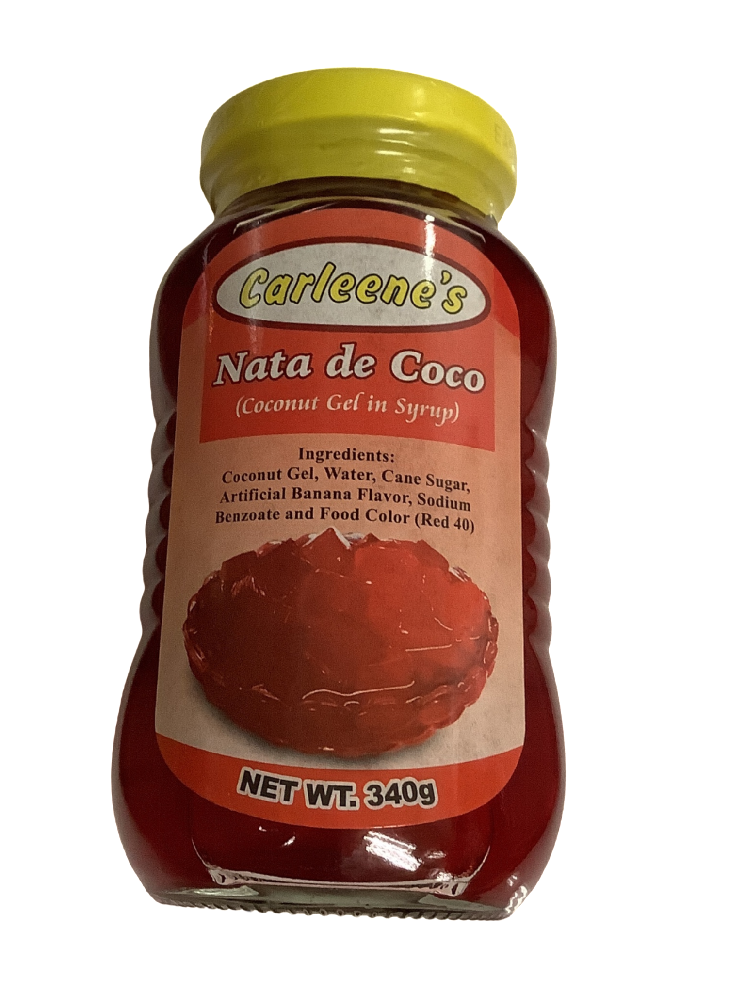 Nata de coco red 340g Carleenes